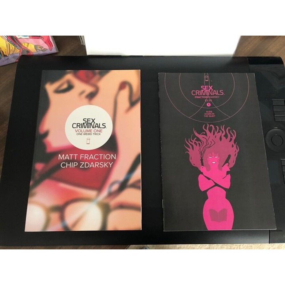 Sex Criminals # 1 3rd print+TPB Volume 1: One Weird Trick by Matt FractionSIGNED